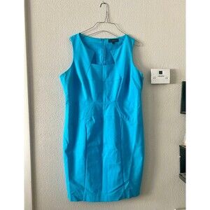 Turquoise teal blue Eloquii plus size dress